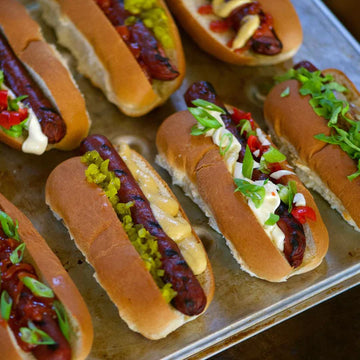 Grilling Buffalo Hot Dogs