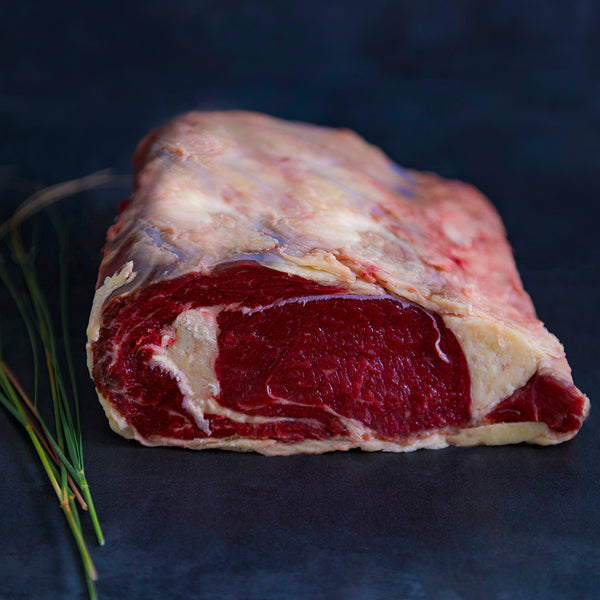 French Rack of Bison - Bone-in Prime Rib Roast - The Honest Bison