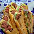 Load image into Gallery viewer, 100% grass-fed and field harvested roast bison sandwiches with chive cream cheese