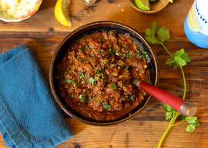 Bison Chile in bowl