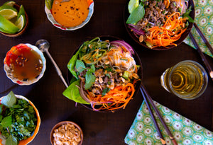 Bison Rice Noodle Bun