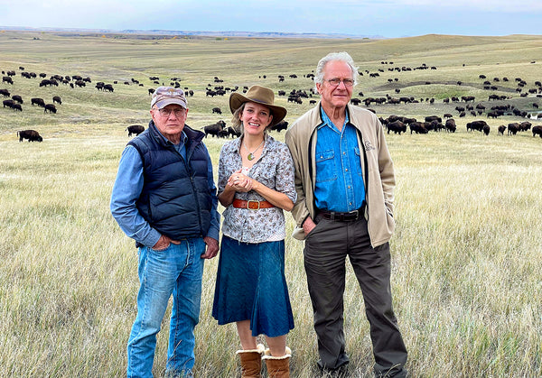 dan standing with eliza blue and chuck suchy