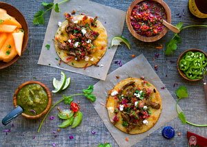 Bison Liver Tacos with Salsa