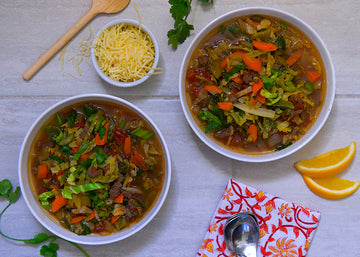 Caribbean Cabbage Soup