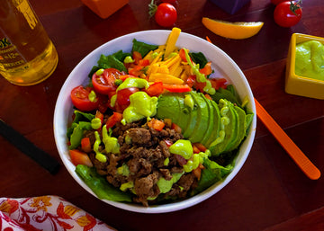 Taco Salad with Jalapeno & Avocado