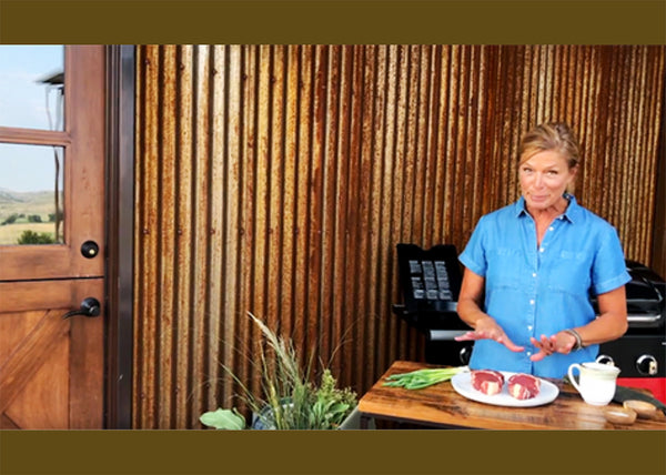 Jill O'Brien shows you how to pan sear a bison steak