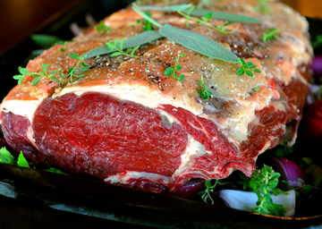 Buffalo Prime Rib Roast