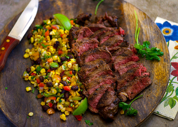 Mexican Style Bison Steaks