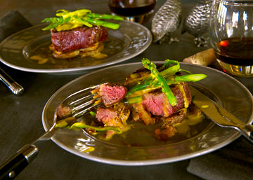 Grilled Steak Tournedos with Sauce Bearnaise