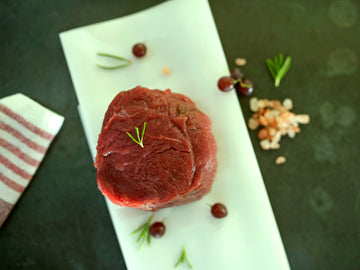 Top Sirloin with Champagne Grape Conserve & Blue Cheese