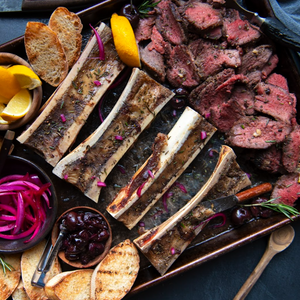 Marrow Bones with Steak