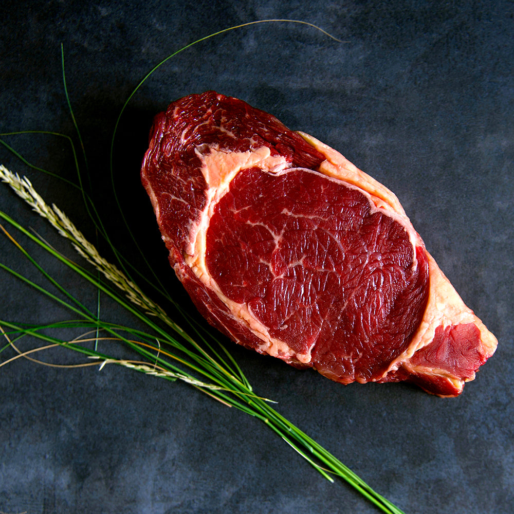 Grass-Fed Bison Ribeye Steak, 10 oz. | Wild Idea Buffalo