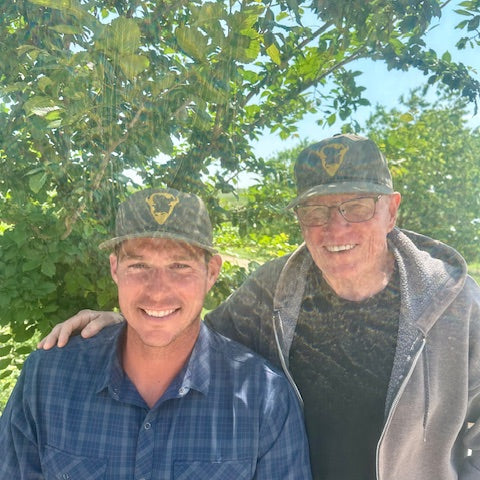 Colton & Dan wearing WIB hat