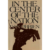 book cover of dan o'brien's in the center of the nation